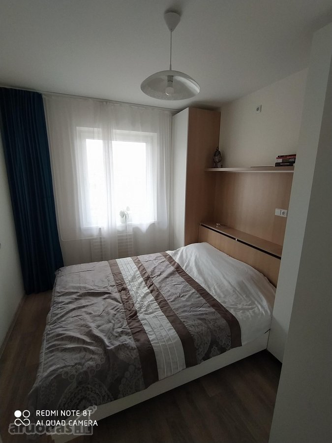 Erdvus dviejų kambarių butas su 3 stiklų - nuotraukos Nr. 12