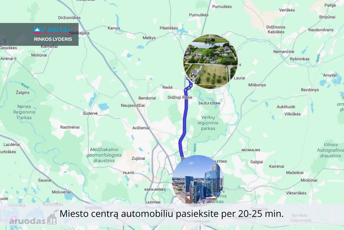 Ramioje vietoje, 25 min. nuo miesto centro, - nuotraukos Nr. 7