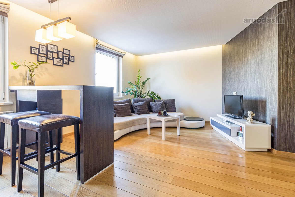 Šviesus, moderniai įrengtas 55m² butas - nuotraukos Nr. 4