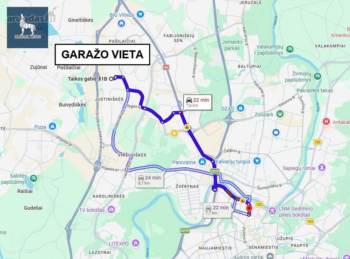 Parduodamas 17,98 kv. m garažas uždarame - nuotraukos Nr. 12