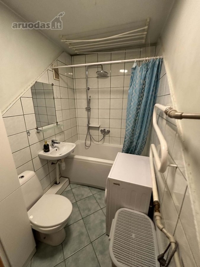Nuomojamas įrengtas 28,97 m² butas su baldais - nuotraukos Nr. 3