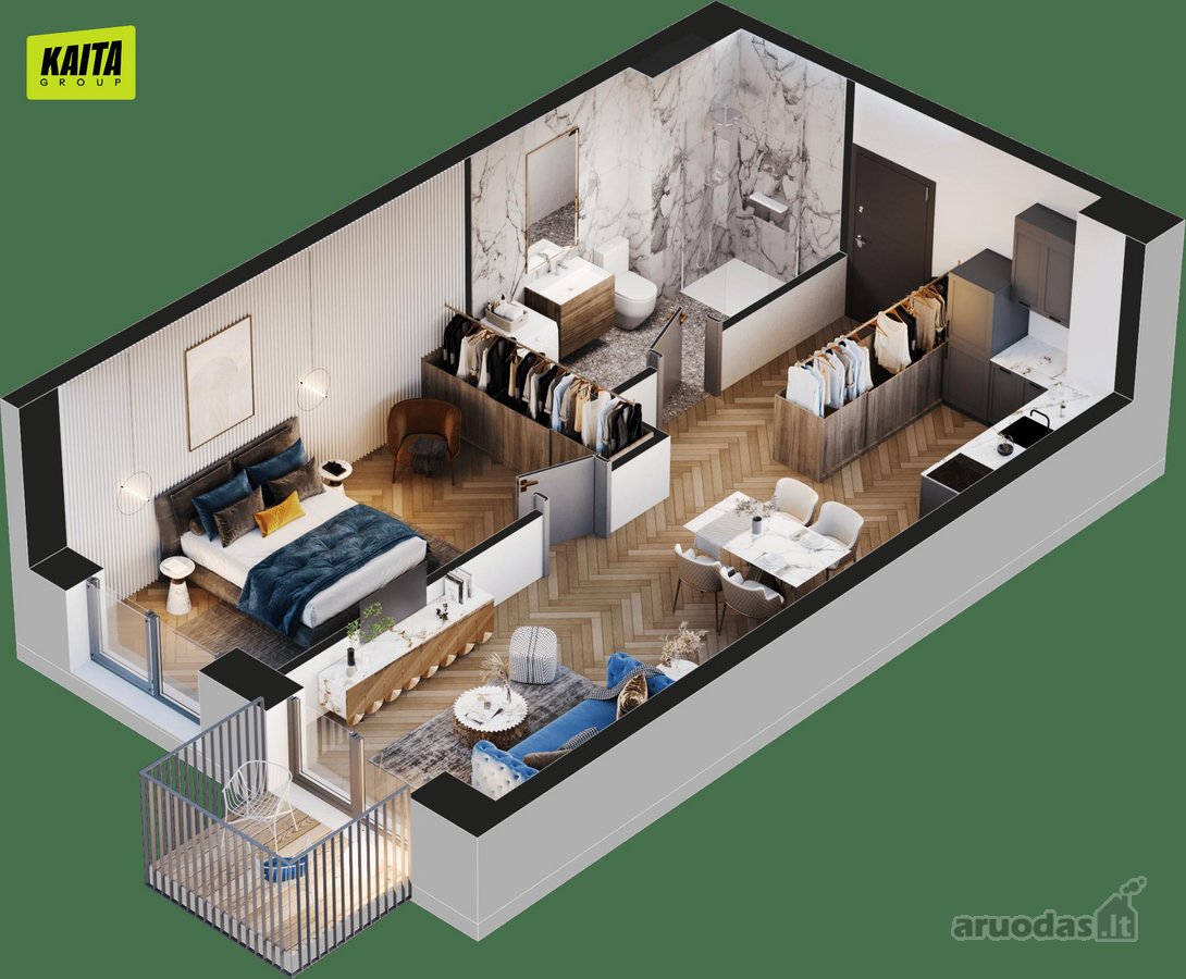 Moods – jau pastatytas butų, apartamentų ir - nuotraukos Nr. 3