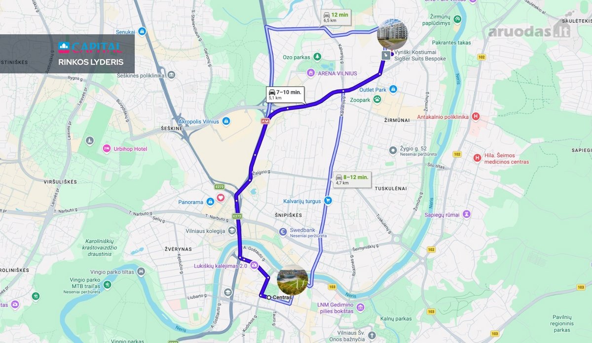 Nuomojamas Šviesus Ir Jaukus 2 Kambarių Butas - nuotraukos Nr. 32