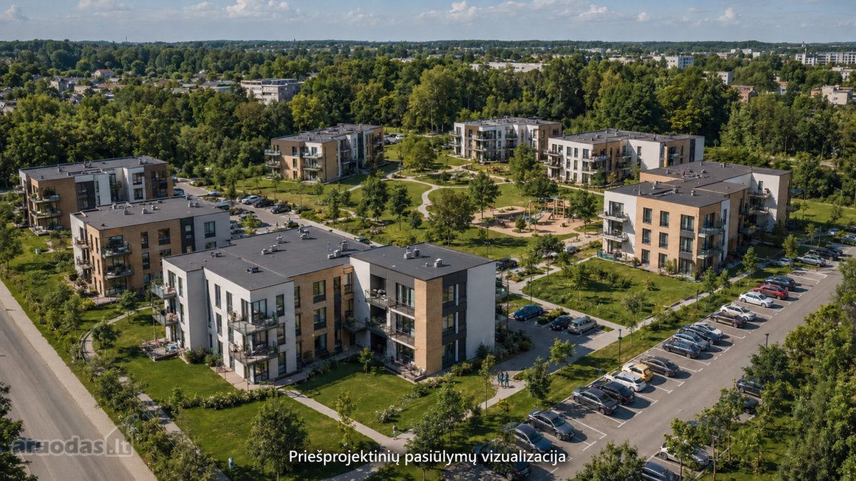 Parduodamas sklypas daugiabučių plėtrai - nuotraukos Nr. 2