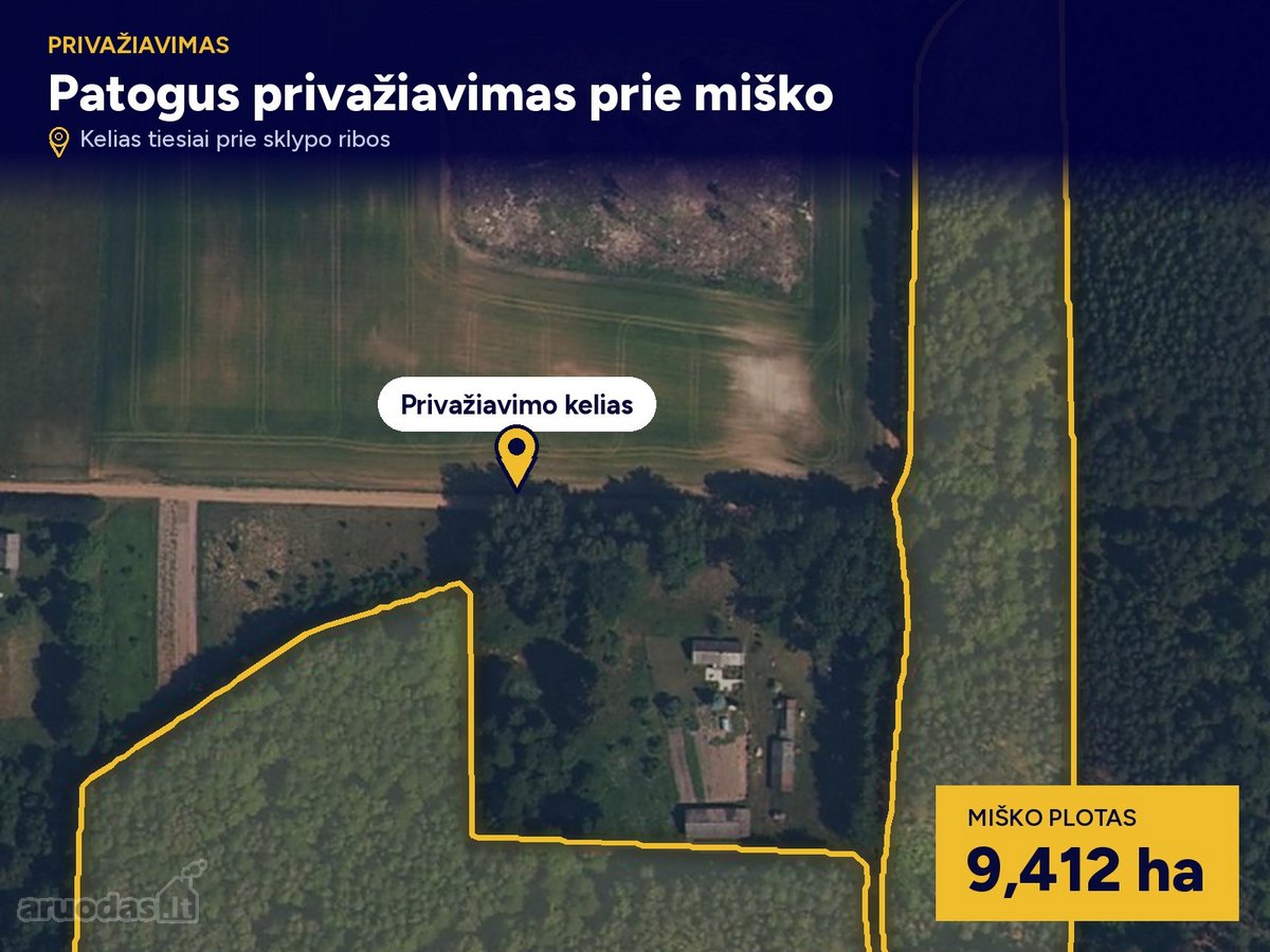 Parduodamas  miškas 9,412 ha Šliurpkiškėse - nuotraukos Nr. 5