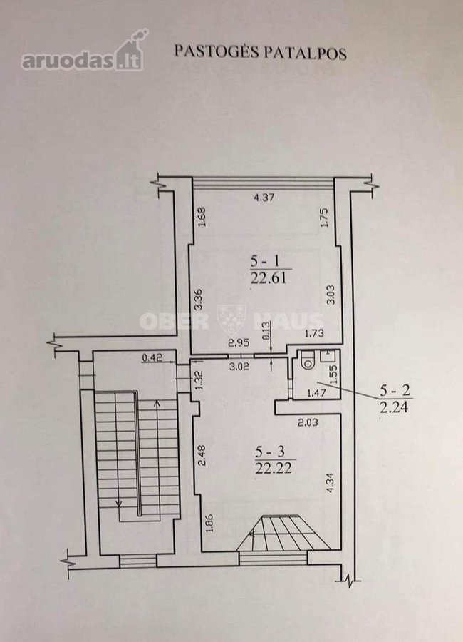 Išnuomojamos puikios patalpos miesto centre. - nuotraukos Nr. 8