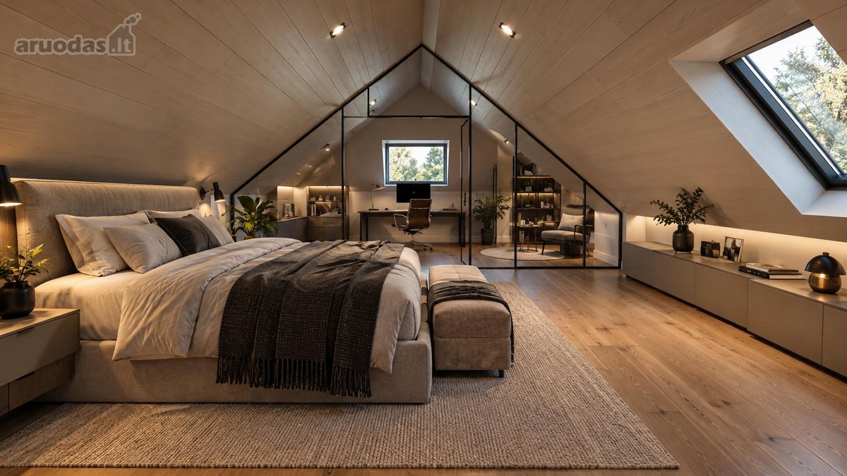 1. Namas: 80 m² 40 m² antrasolė - nuotraukos Nr. 6