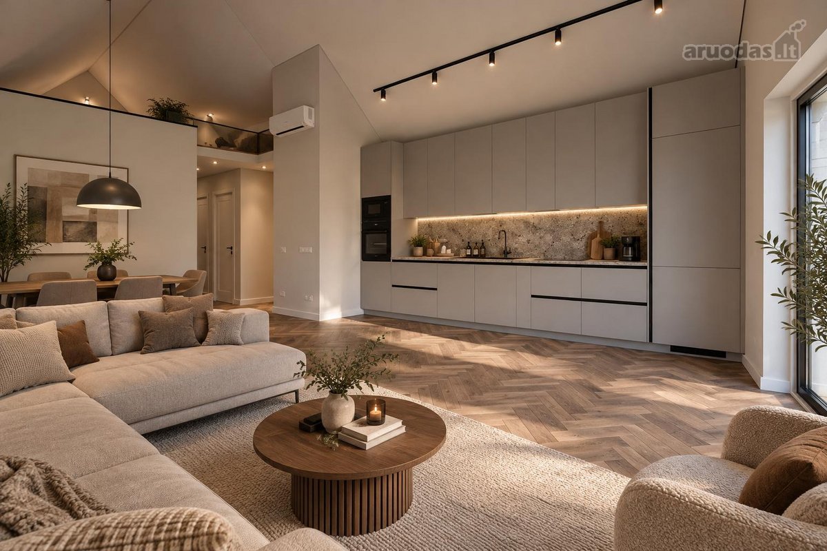 1. Namas: 80 m² 40 m² antrasolė - nuotraukos Nr. 3