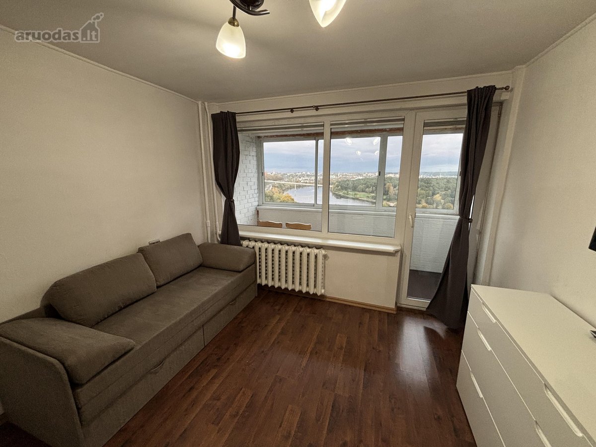 Nuomojamas įrengtas 28,97 m² butas su baldais - nuotraukos Nr. 2