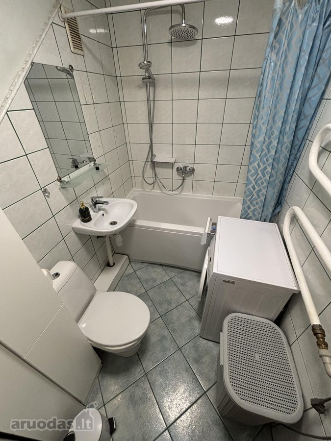 Nuomojamas įrengtas 28,97 m² butas su baldais - nuotraukos Nr. 7