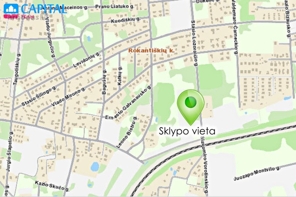 Parduodamas erdvus 18 arų namų valdos sklypas - nuotraukos Nr. 6