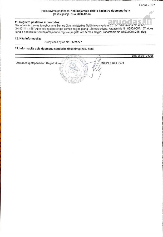 Parduodama sodybvietė Karalinos kaime, - nuotraukos Nr. 26