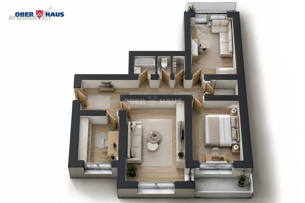 Išnuomojamas Erdvus Ir Tvarkingas 3 Kambarių - nuotraukos Nr. 32