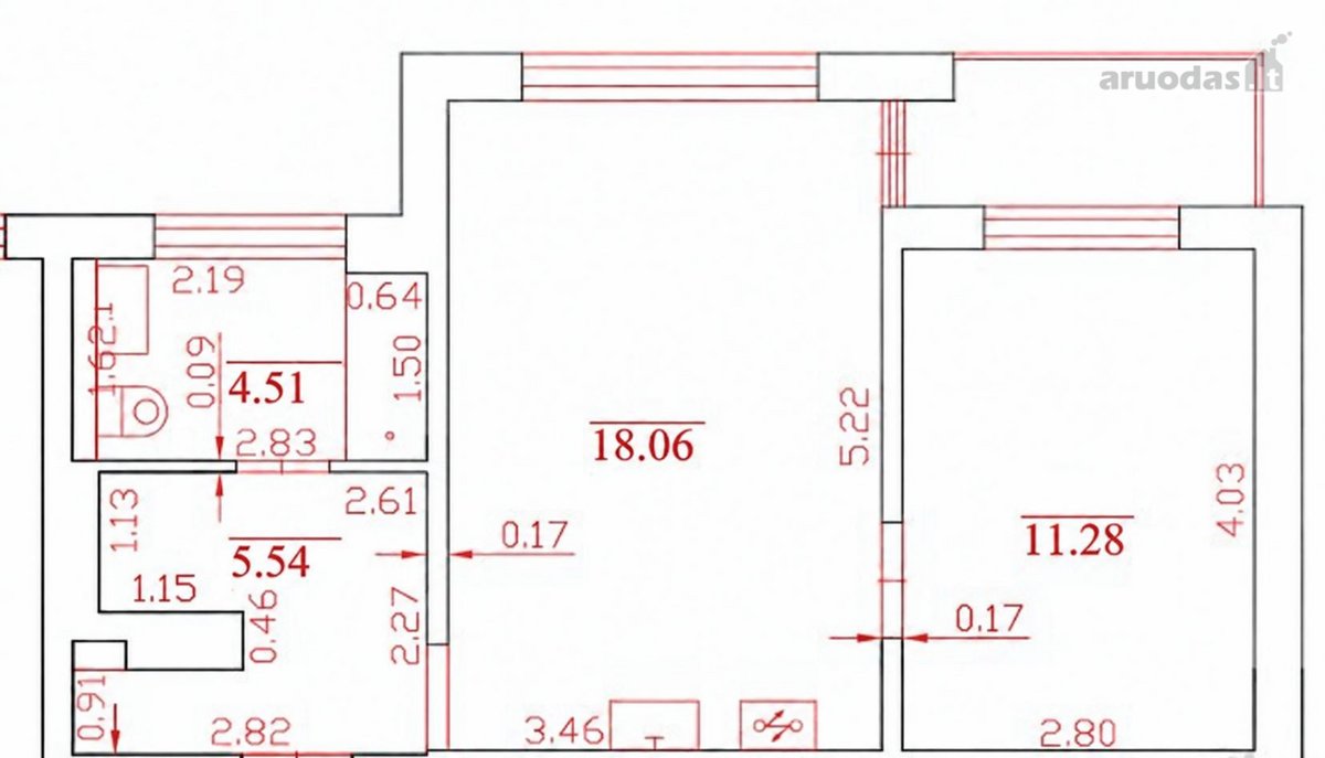Parduodamas Šviesus Ir Tvarkingai Įrengtas 2 - nuotraukos Nr. 12