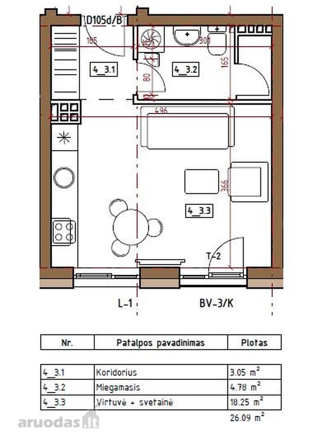  Ekonomiškas, naujos būklės butas Pilaitėje - nuotraukos Nr. 8