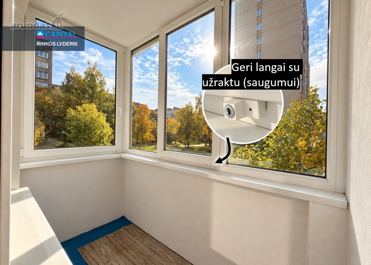 Parduodamas modernus 3 kambarių Butas - nuotraukos Nr. 16