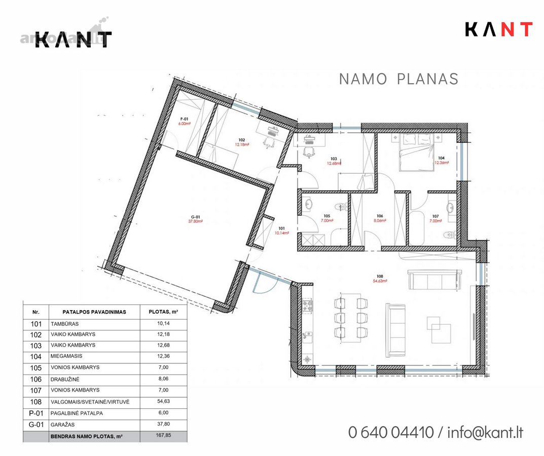 168 m² individualus namas mieste - nuotraukos Nr. 4