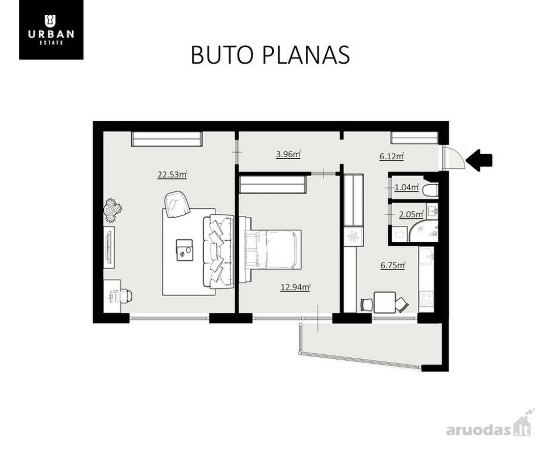 Naujai Suremontuotas Butas Nuomai Renovuotame - nuotraukos Nr. 17