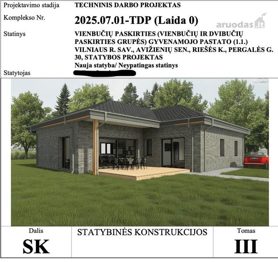 Parduodamas 22,44 A Sklypas Riešėje Su - nuotraukos Nr. 4