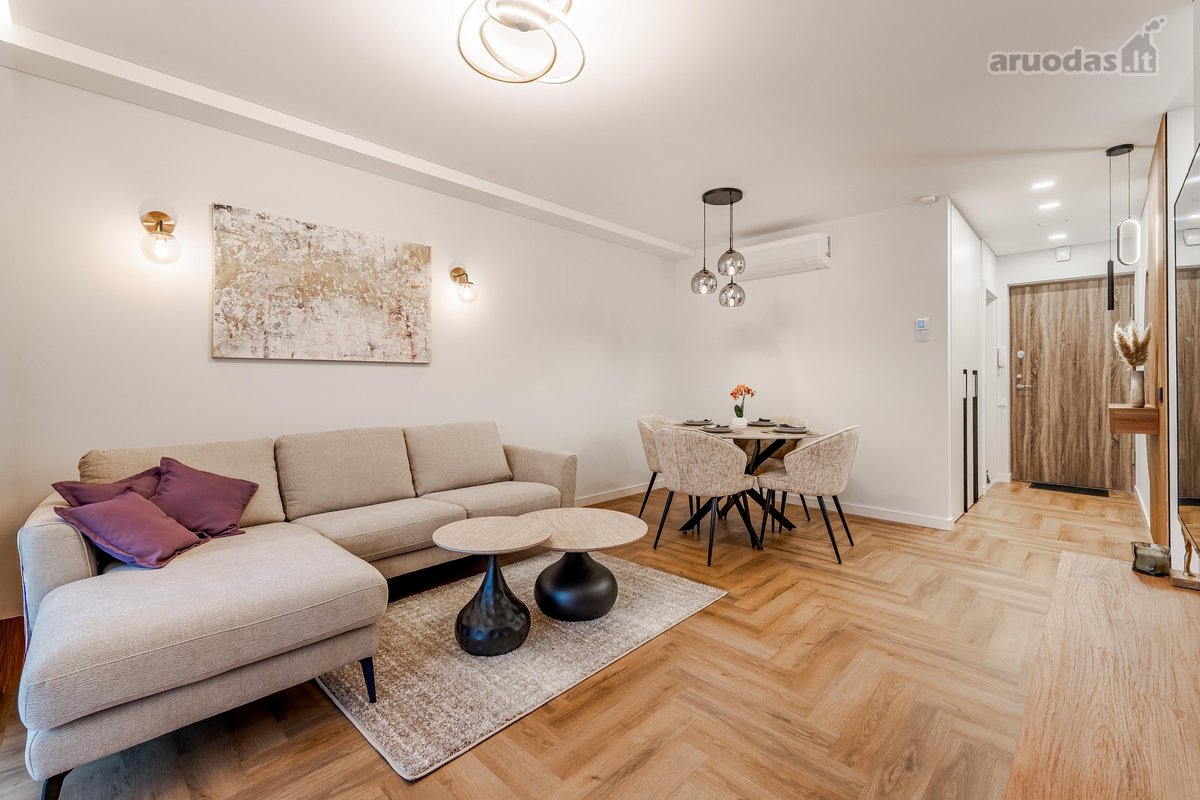 Išnuomojamas Kokybiškai Įrengtas 2 Kambarių - nuotraukos Nr. 2