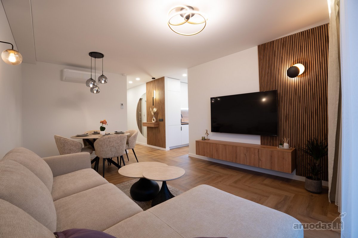 Išnuomojamas Kokybiškai Įrengtas 2 Kambarių - nuotraukos Nr. 3