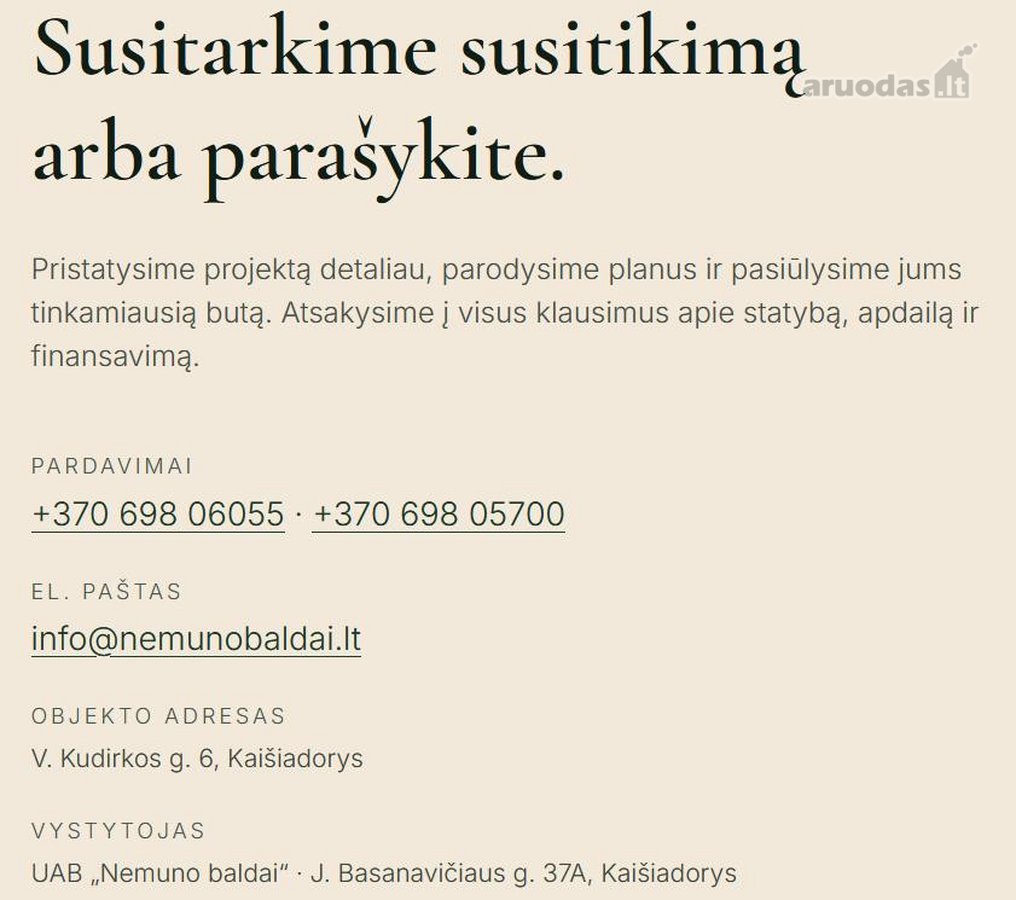 Parduodami Naujos Statybos Butai - nuotraukos Nr. 6