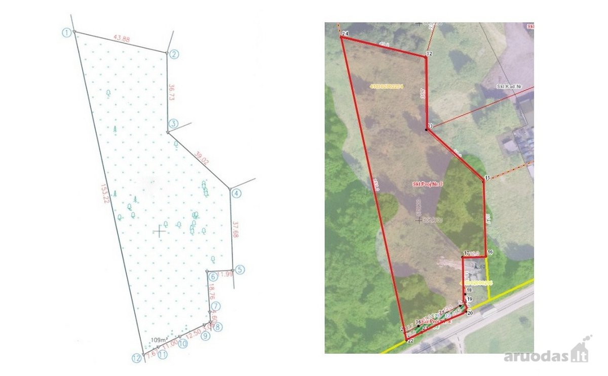 Parduodamas 58,28 a žemės sklypas Vilniaus - nuotraukos Nr. 10