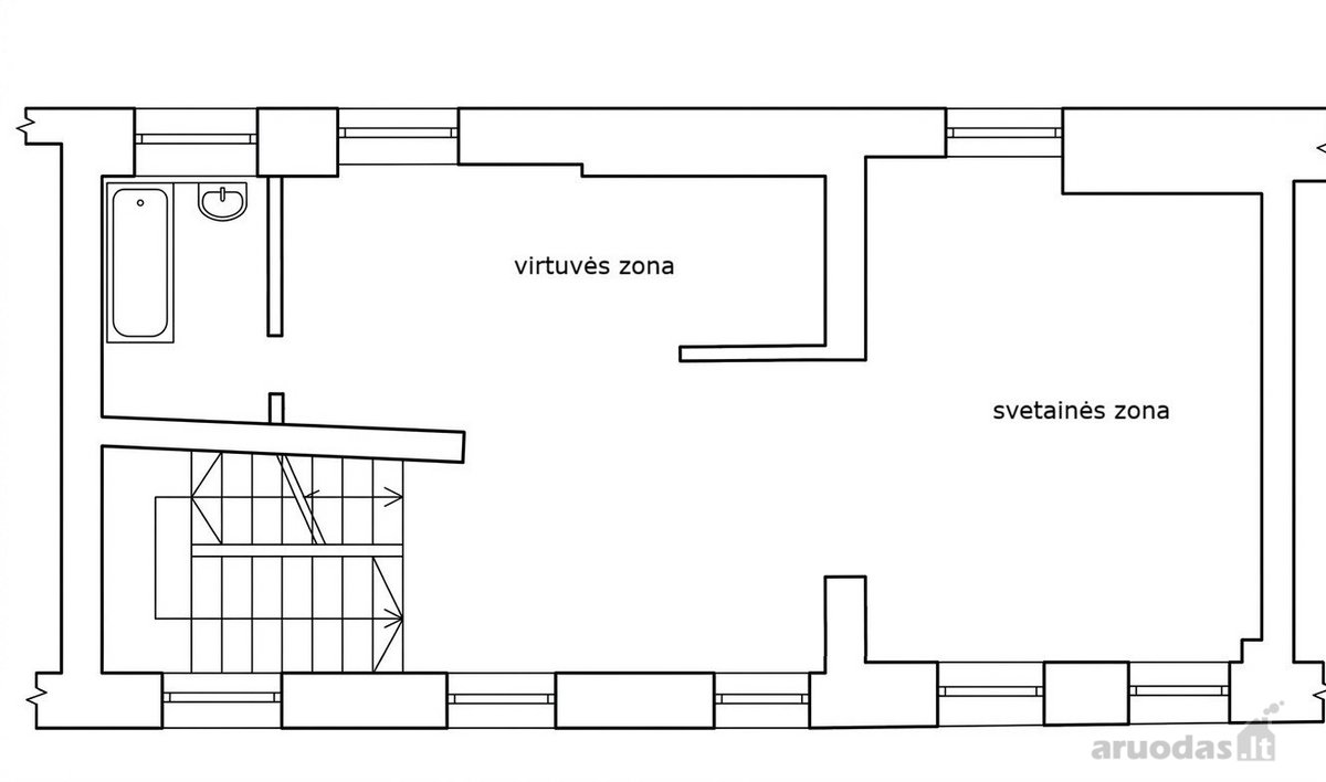 Erdvus 3 Kambarių Butas Vilniaus Senamiesčio - nuotraukos Nr. 29