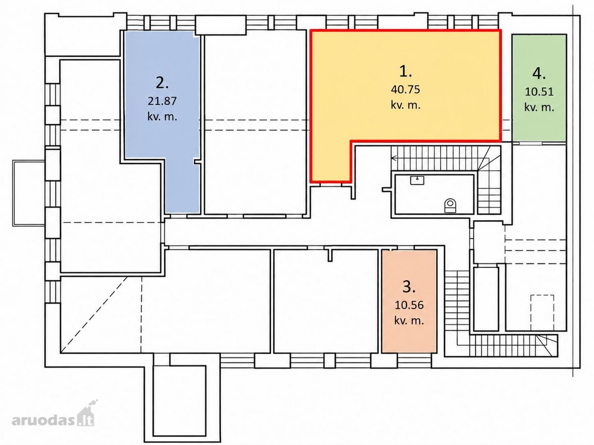 Nuomojami Kabinetai Teisininkams Kauno Centre - nuotraukos Nr. 3