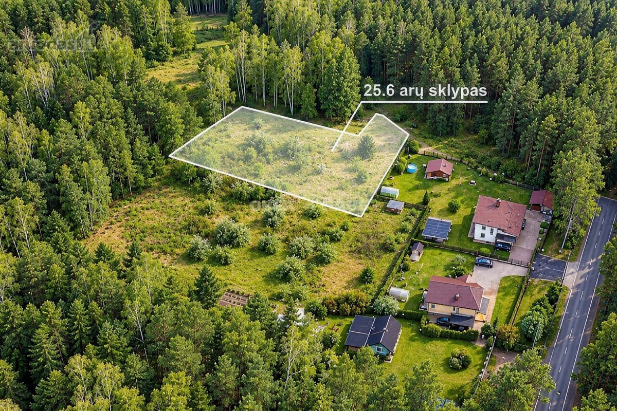 Parduodamas 25,61 A Namų Valdos Sklypas Miško - nuotraukos Nr. 3