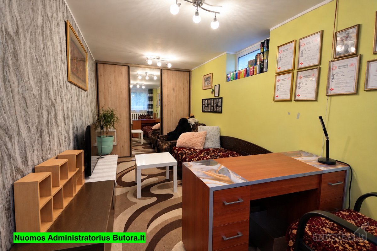Parduodamas išskirtinis erdvus 2 kambarių - nuotraukos Nr. 13