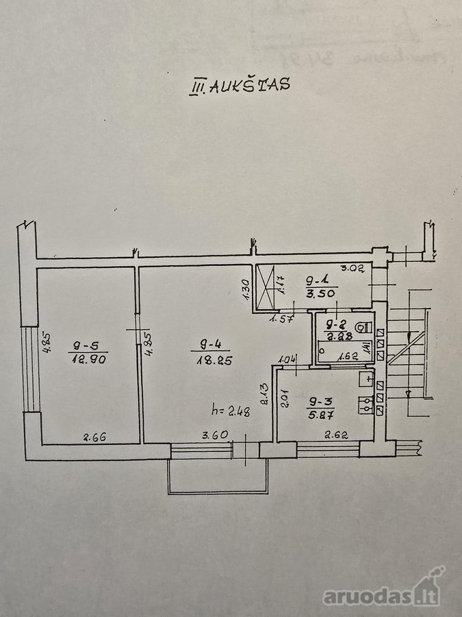 Parduodamas 2k. butas renovuotame name su - nuotraukos Nr. 9
