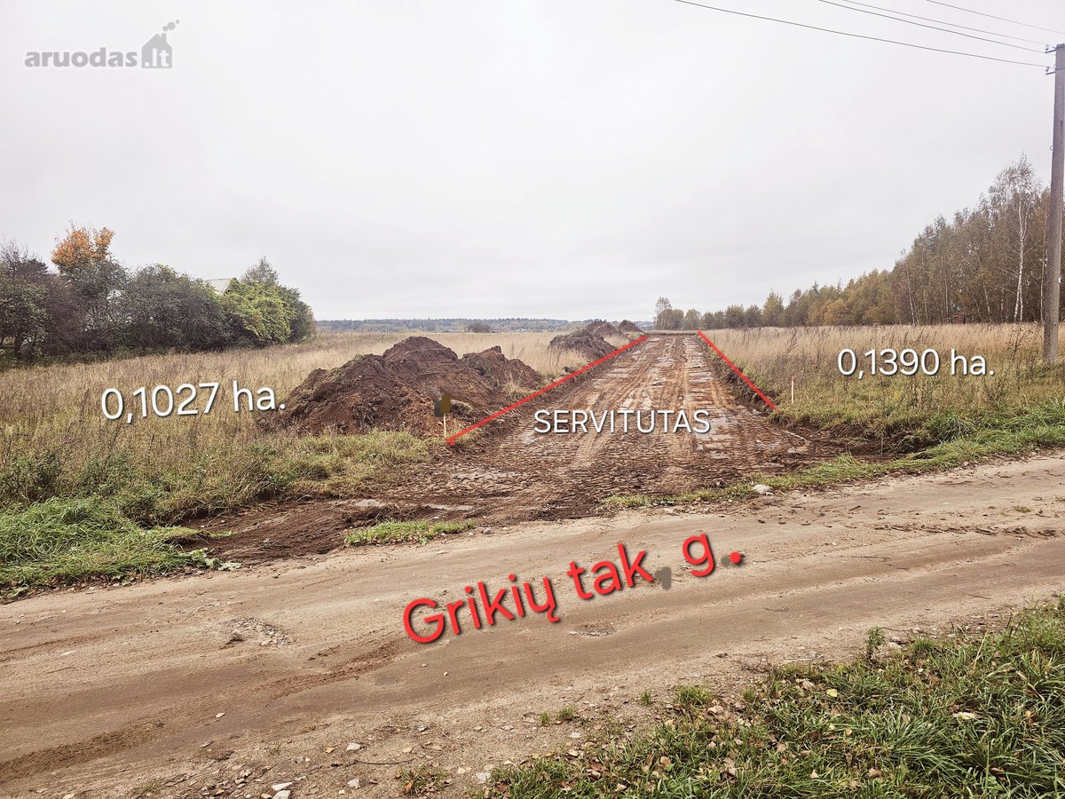 Parduodamas projektuojamo Nr. 2 namų valdos - nuotraukos Nr. 9