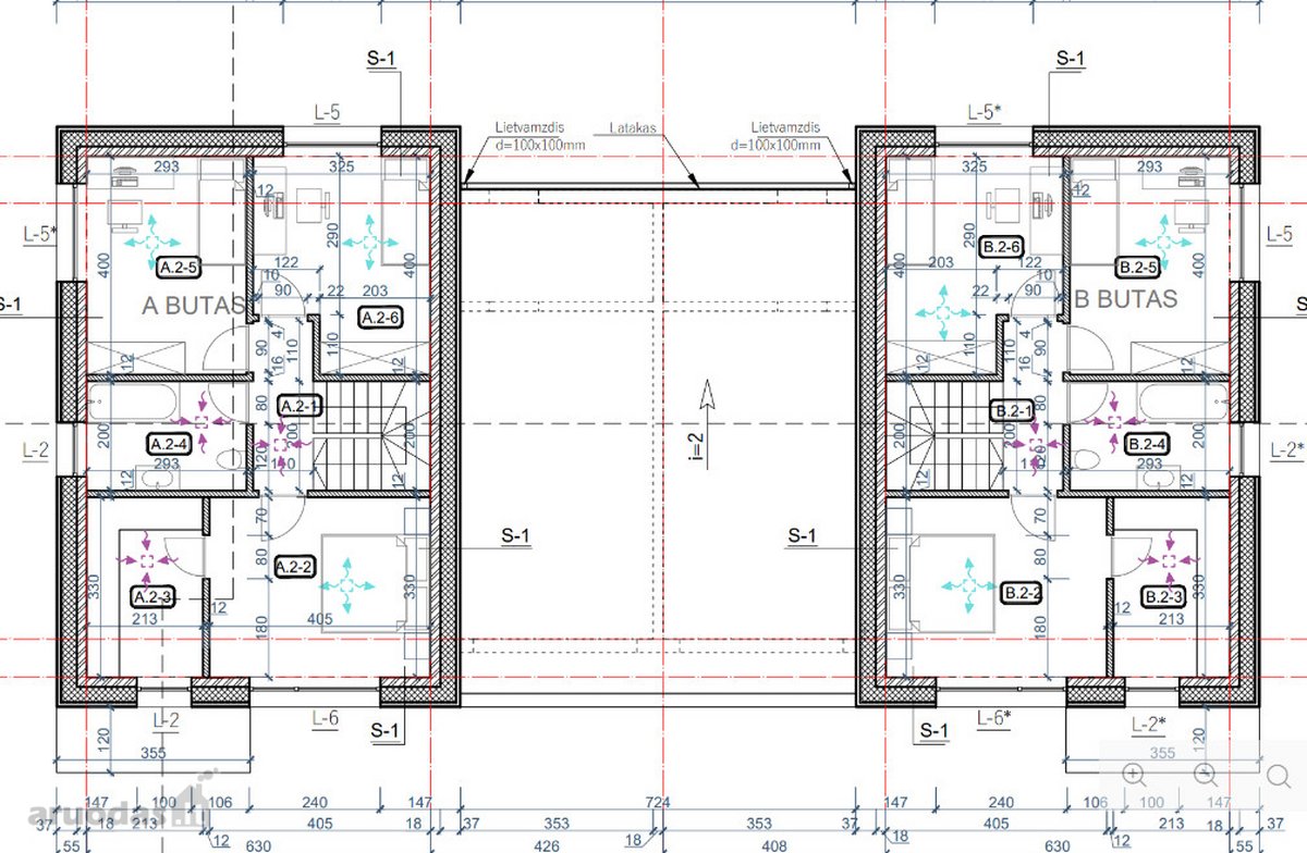Išskirtinės Architektūros A++ Namas - nuotraukos Nr. 14