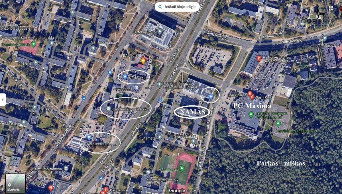 Butų Nuoma Karoliniškese 3 Kambarių Su Visais - nuotraukos Nr. 18