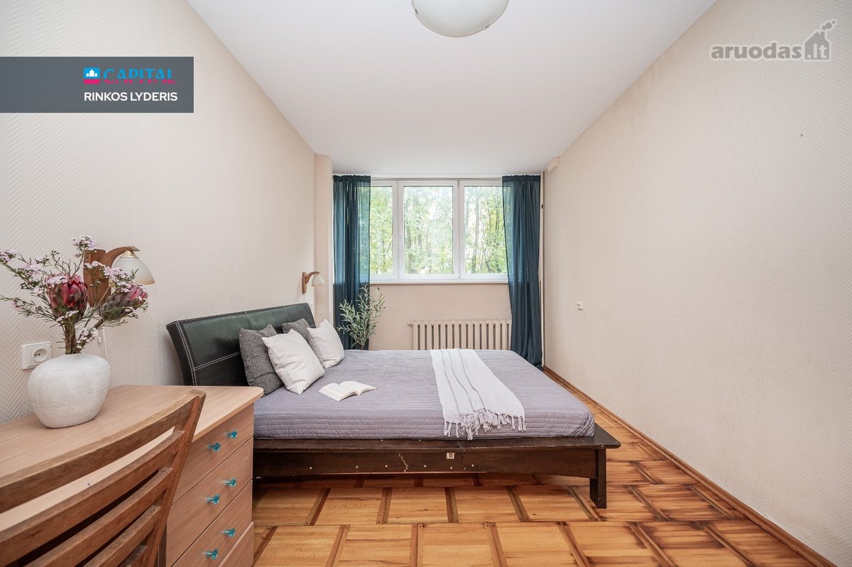 Šviesus, Erdvus 3 Kambarių Butas M. K. - nuotraukos Nr. 5