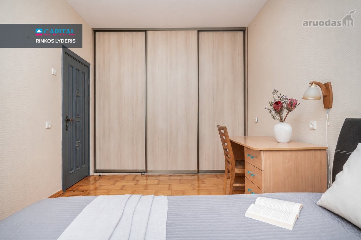 Šviesus, Erdvus 3 Kambarių Butas M. K. - nuotraukos Nr. 6