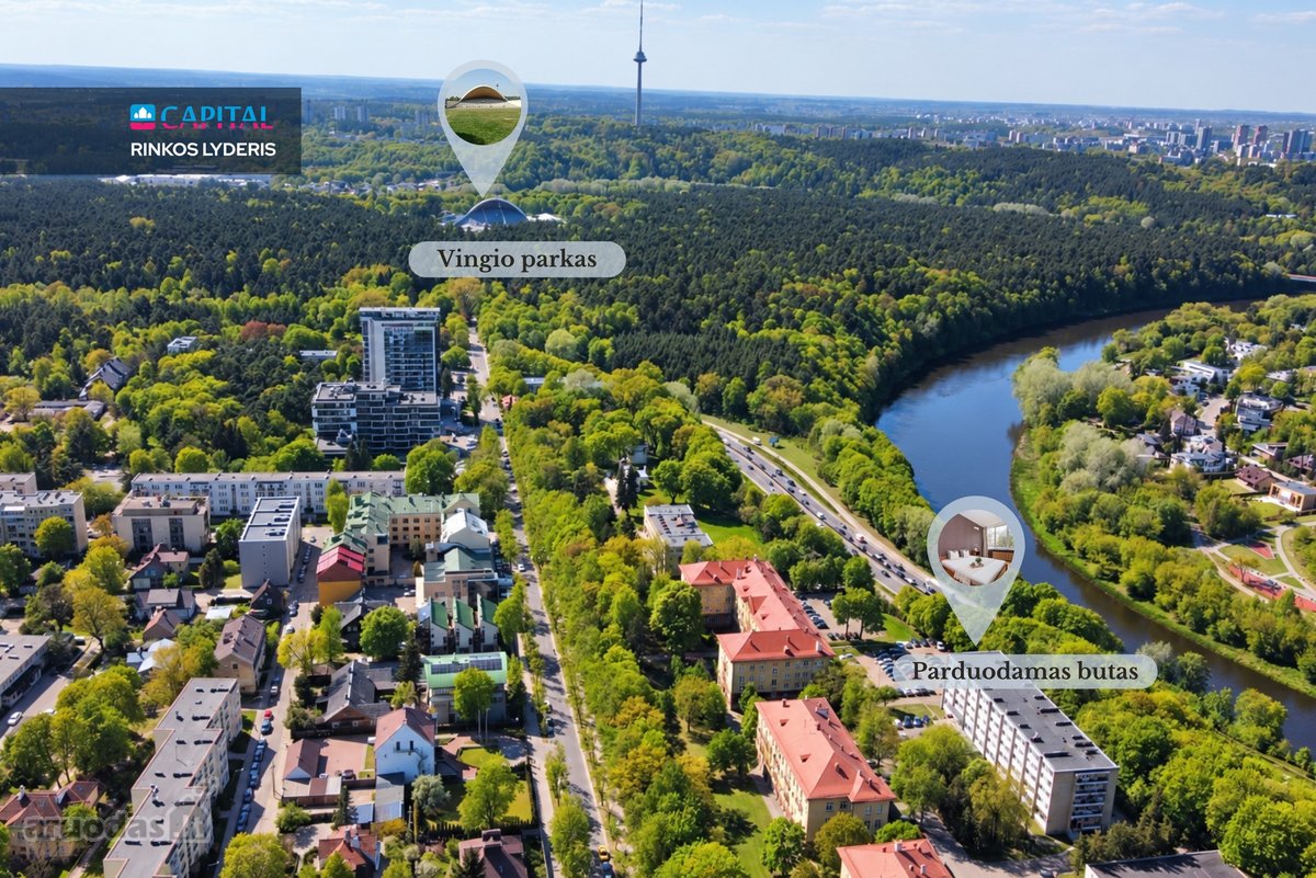 Šviesus, Erdvus 3 Kambarių Butas M. K. - nuotraukos Nr. 28