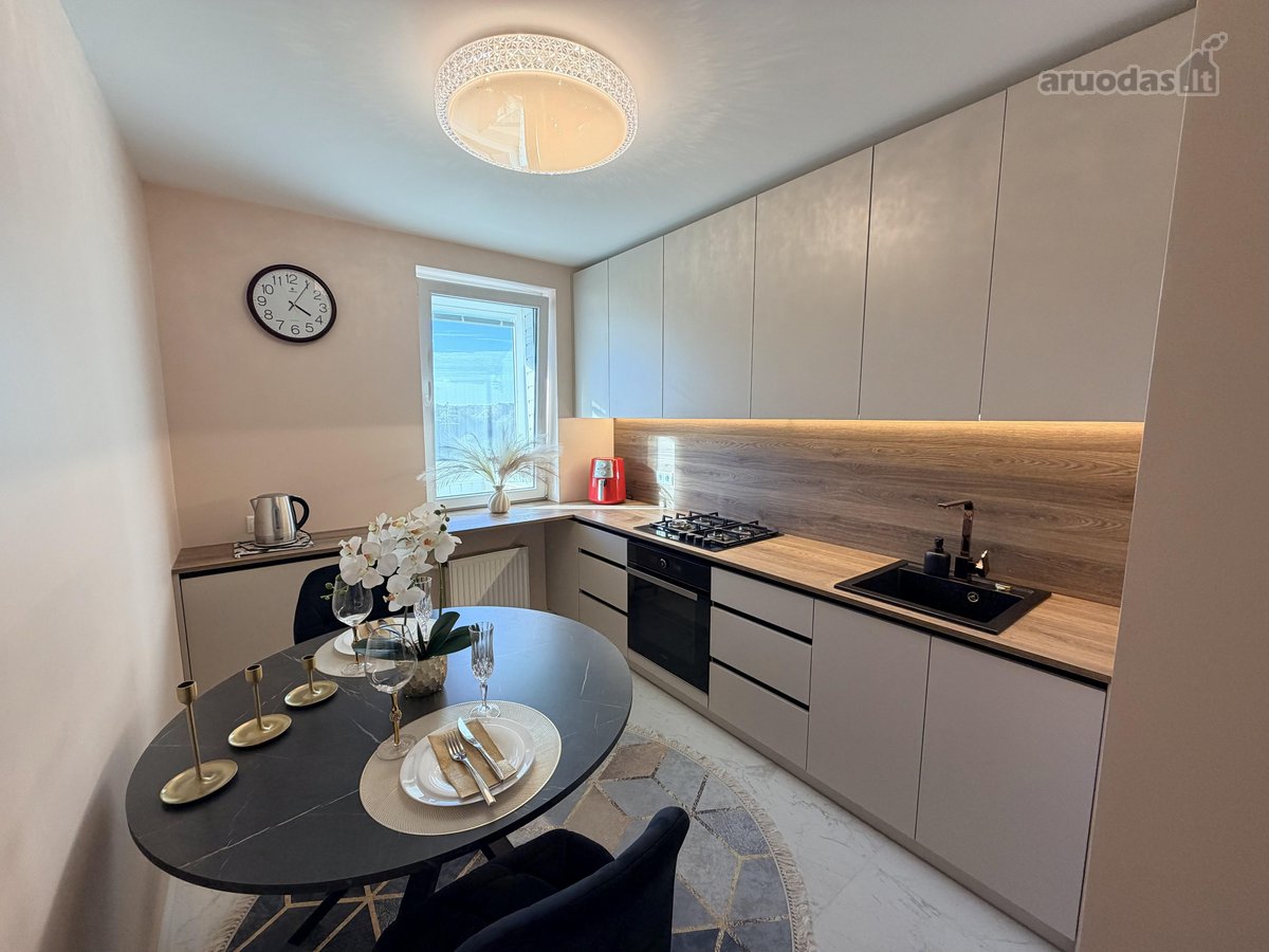 Nuomojamas jaukus ir šviesus 55 m² 2 kambarių - nuotraukos Nr. 3