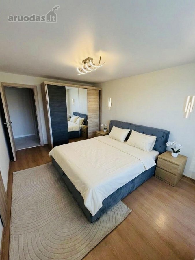 Nuomojamas jaukus ir šviesus 55 m² 2 kambarių - nuotraukos Nr. 5