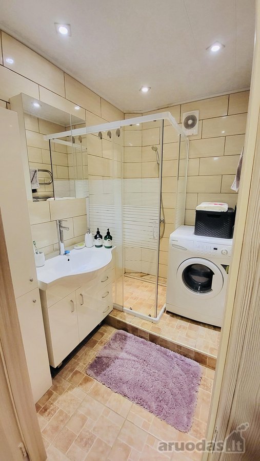 Nuomojamas jaukus ir šviesus 55 m² 2 kambarių - nuotraukos Nr. 8