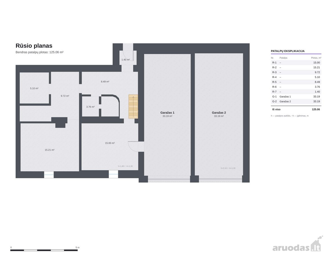 Parduodamas namas su priestatu 270 m² (viso - nuotraukos Nr. 8