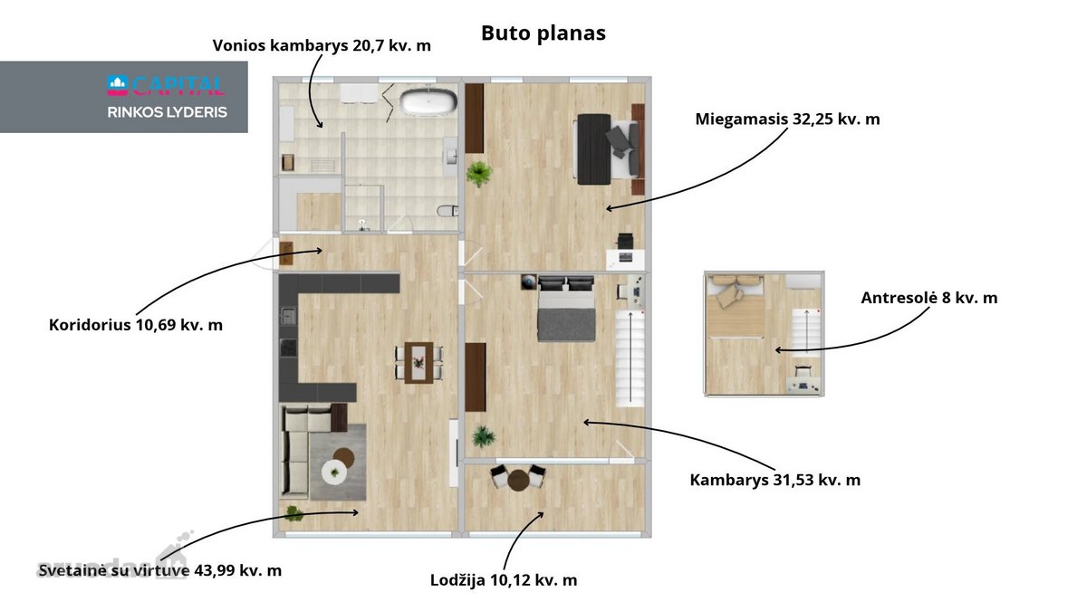 Parduodamas Erdvus, Nestandartinio - nuotraukos Nr. 33