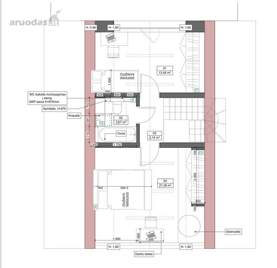 A++ kokybė ir šviesos kupinos erdvės – naujas - nuotraukos Nr. 28
