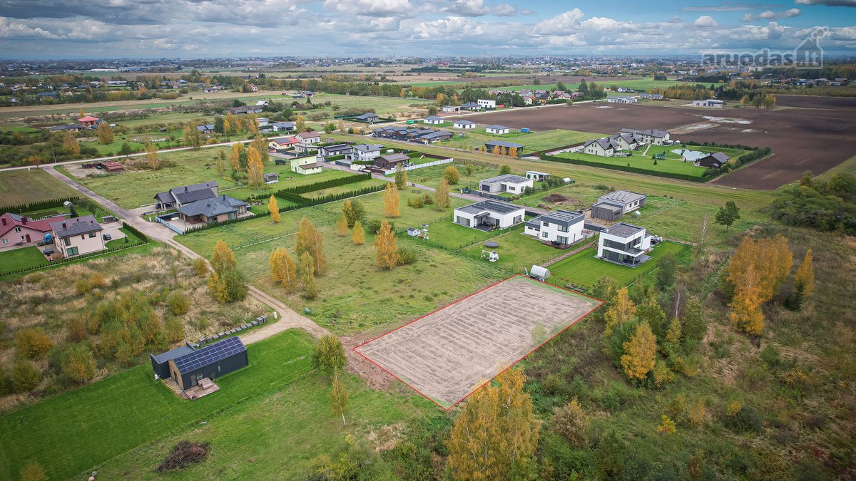 Arduodamas 12,16 Arų Kraštinis Namų Valdos - nuotraukos Nr. 3