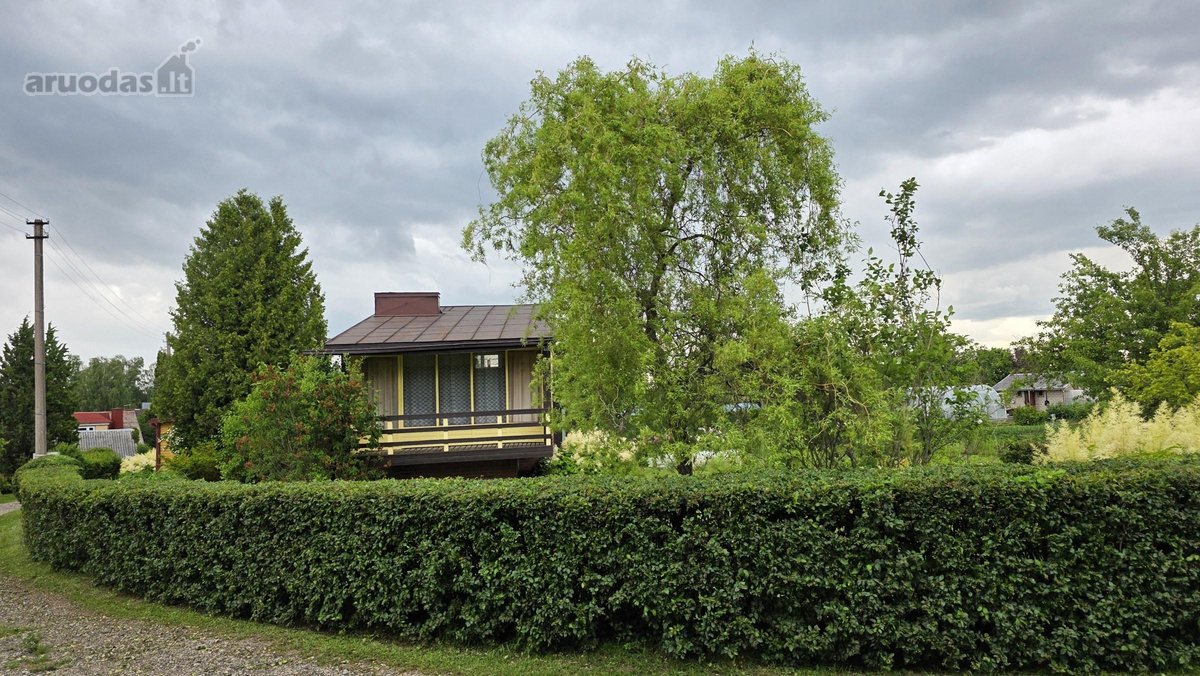 Parduodamas jaukus 9a sodas su mūriniu - nuotraukos Nr. 16