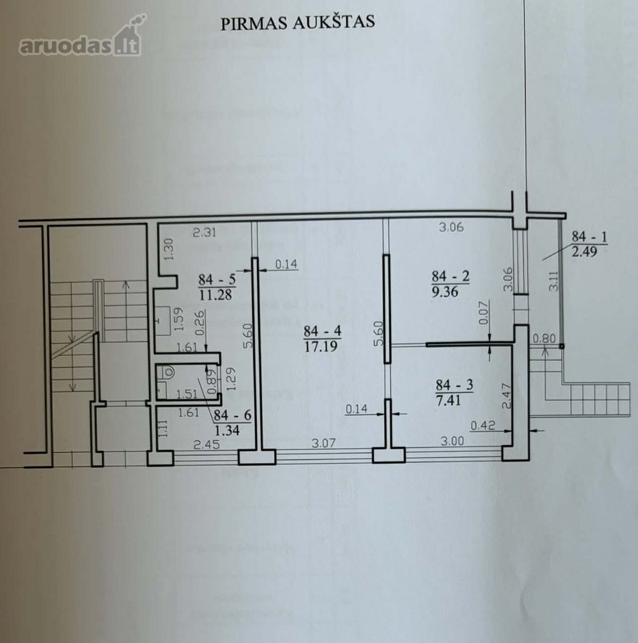 Amberti Nt agentūra parduoda įrengtas 49,07 - nuotraukos Nr. 23