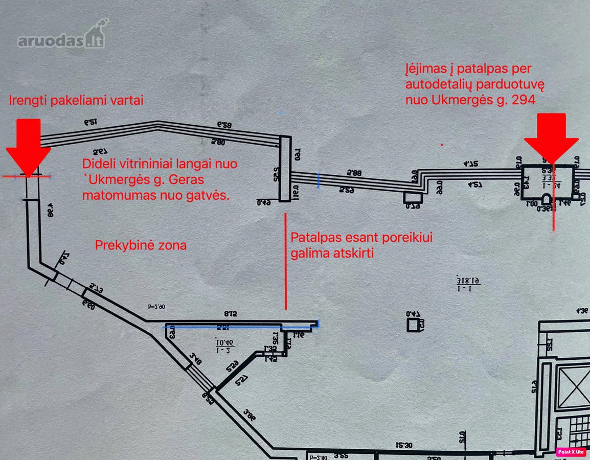 Išnuomojamos prekybinei, paslaugų, ir kitai - nuotraukos Nr. 5