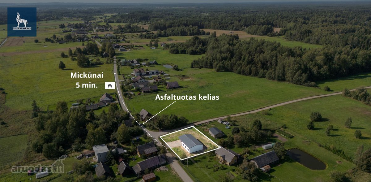 Parduodamas naujos statybos A++ namas su garažu - nuotraukos Nr. 2