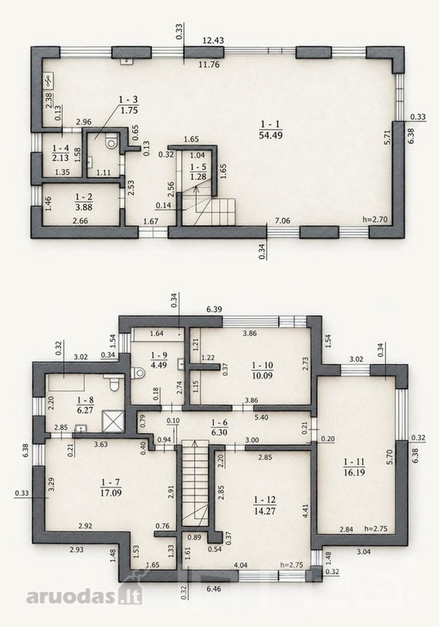 Pavilnyje, Grūdų Sodų gatvėje, parduodamas - nuotraukos Nr. 30